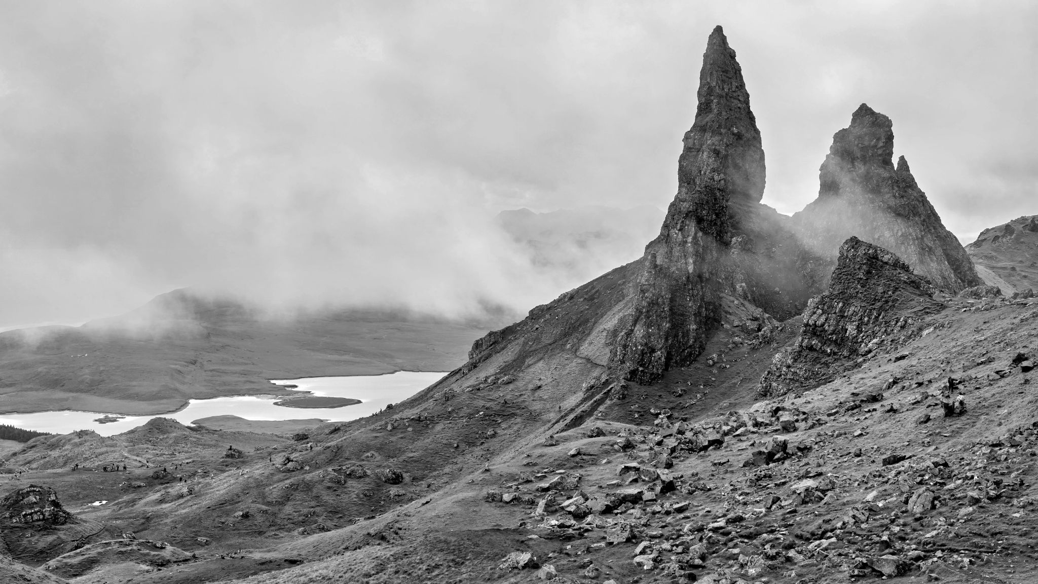 August 2019: Old Man of Storr, Portree, Isle of Skye